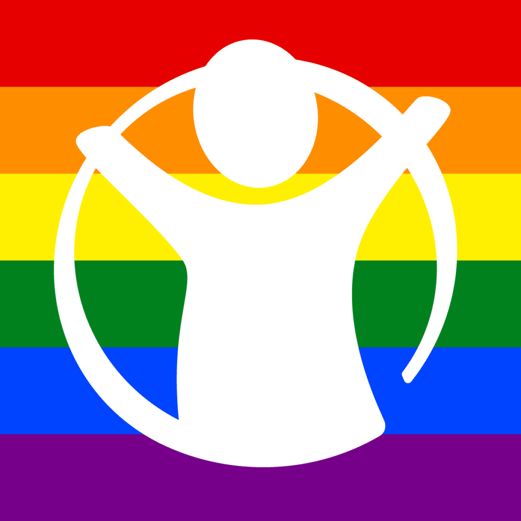 Redd Barna pride-logo
