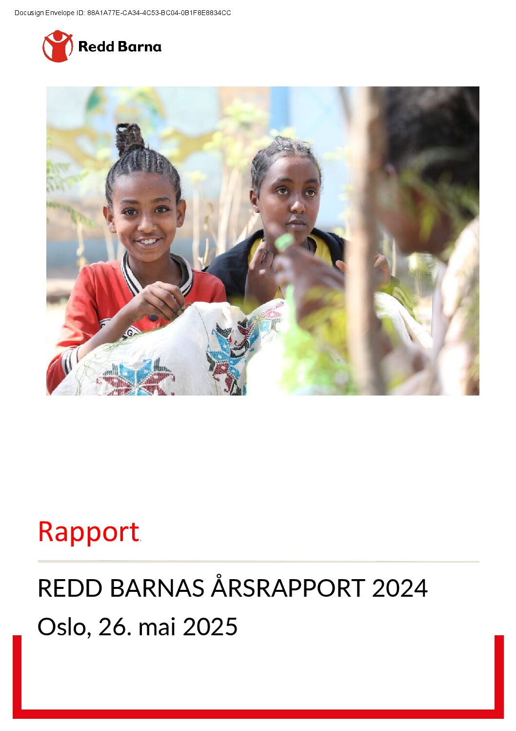 Redd Barnas årsrapport 2024