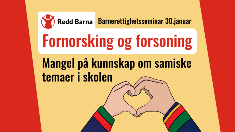 Illustrasjon av hender som er formet som et hjerte, man ser at personen har kofte på.