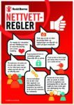 Plakat med nettvettregler