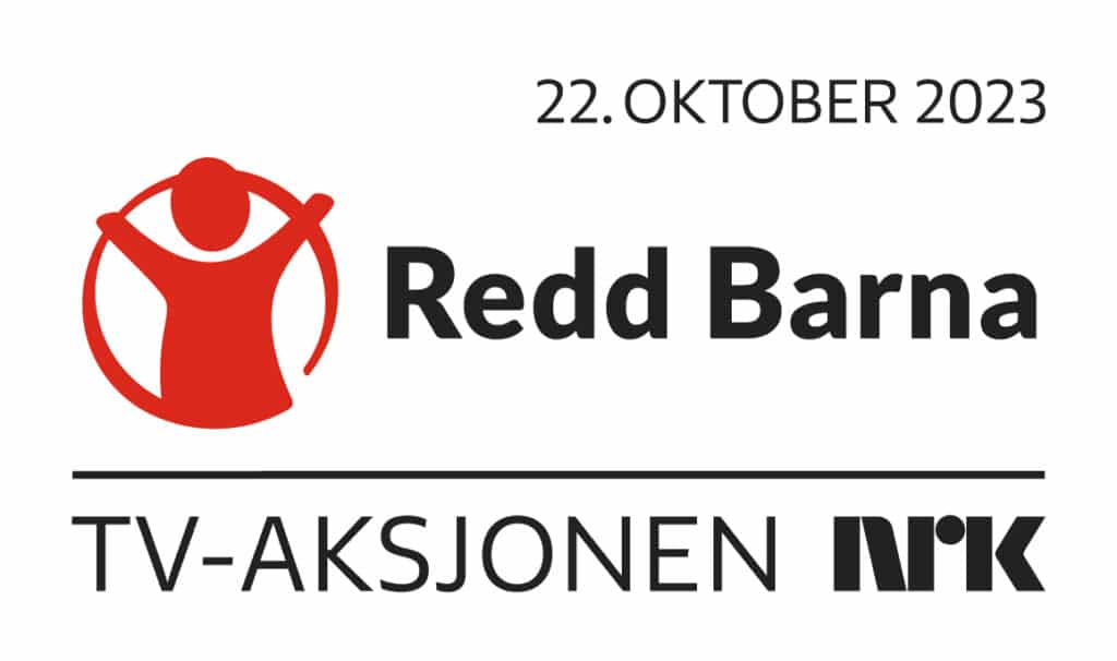 Logoen til Redd Barnas Tv-aksjon 2023 på NRK