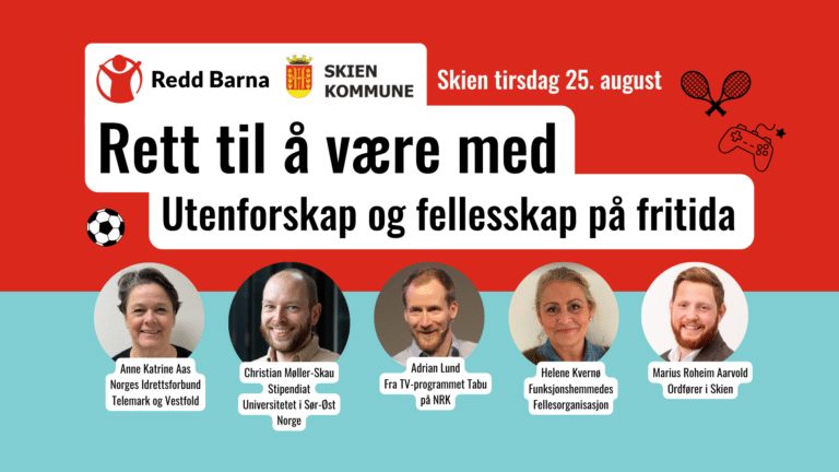 Bilder av innledere i folkemøtet