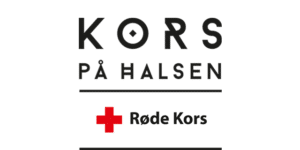 Logo: Kors på halsen Røde kors