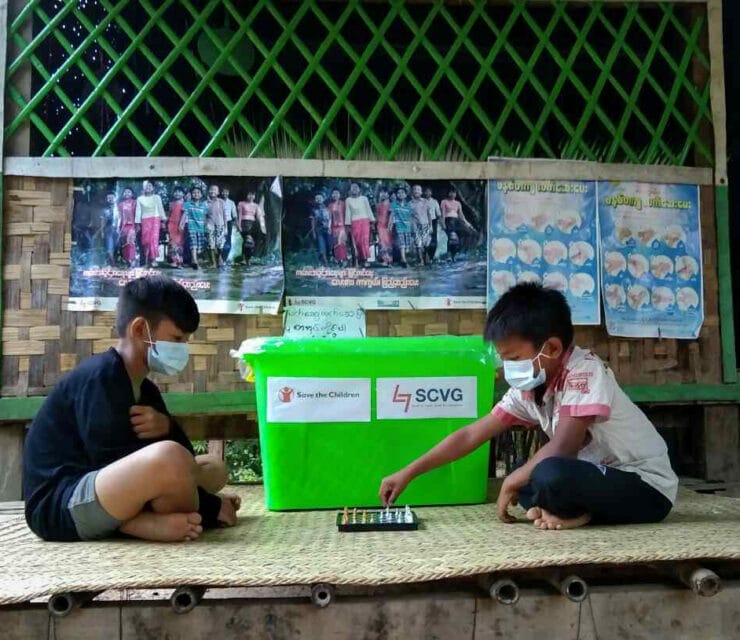 Påvirkningen av Covid 19 på barna i Myanmar