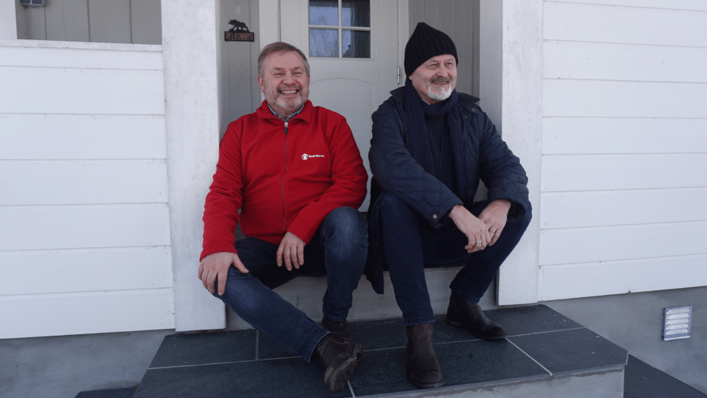 Wegard Kalmo og Geir Vidme