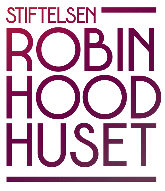 Logoen til Stiftelsen Robin Hood Huset