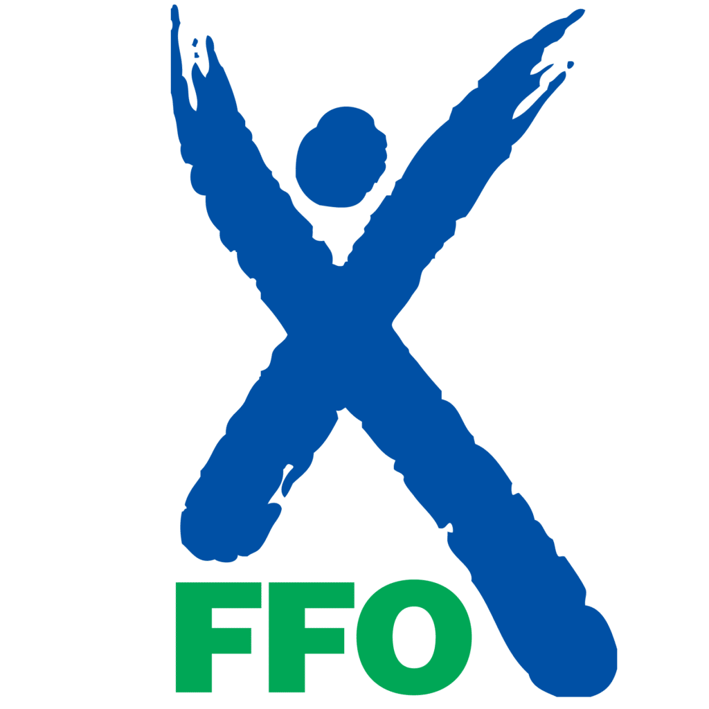 Logoen til Funksjonshemmedes Fellesorganisasjon