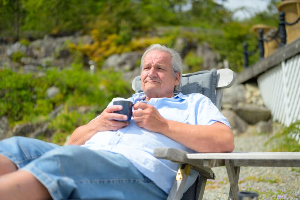 Tom Sterri på Nærsnes