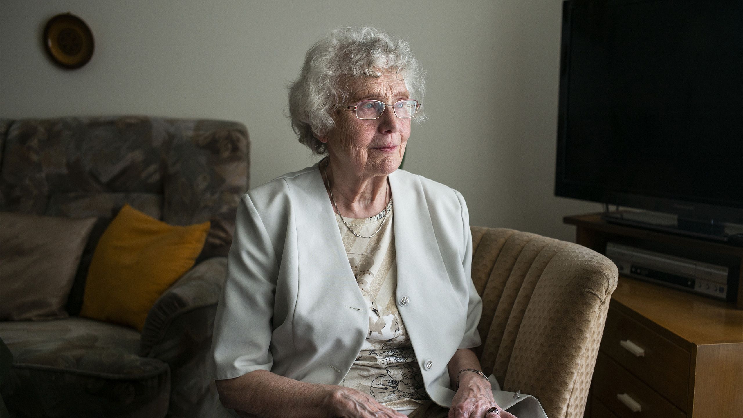 Bilde av Evelyne Brix, 87 år.