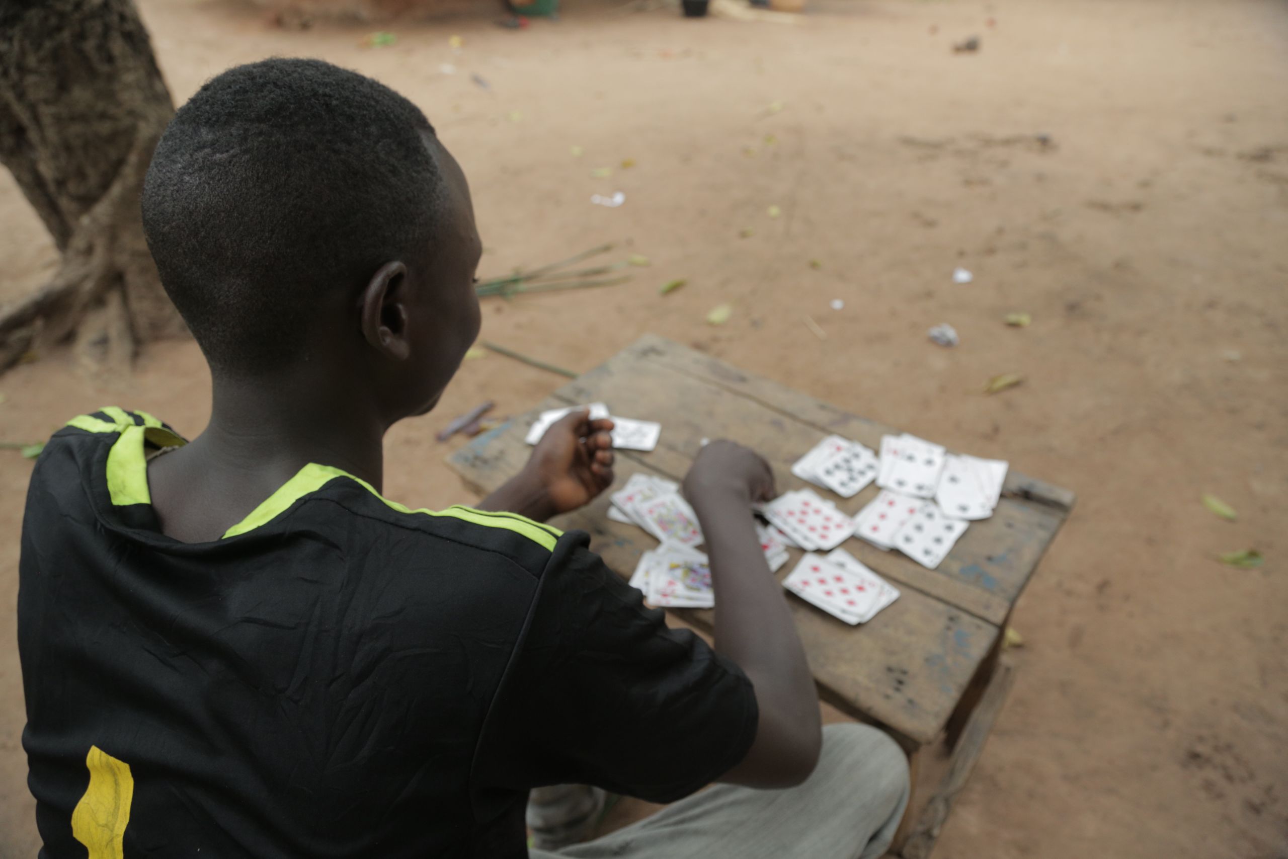 Yannick, 16 år fra DR Kongo